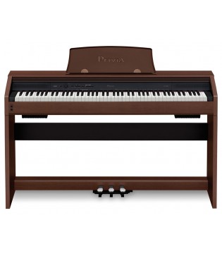 Casio Privia PX-760BN, цифровое фортепиано с подставкой (цвет коричневый)