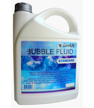 Жидкость для генераторов мыльных пузырей EURO DJ Bubble Fluid STANDARD, 4,7L