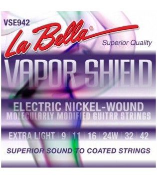Струны для электрогитары  La Bella VSE942