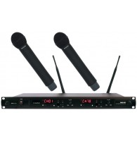 PROAUDIO DWS-822HT – радиосистема с двумя вокальными микрофонами