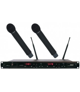 PROAUDIO DWS-822HT – радиосистема с двумя вокальными микрофонами