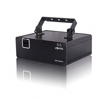 LS Systems 3D Polaris - Лазер RGB, семицветный, 3D эффекты, DMX512, ILDA