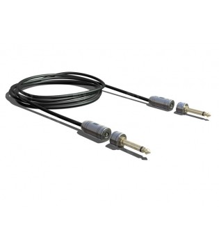Гитарный кабель с джеками на магнитных контактах  ZZYZX Snap Jack Dual (20ft)