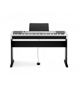 Casio CDP-130SR, цифровое фортепиано со стойкой (цвет серебристый)