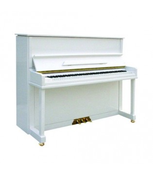 Becker CBUP-118PW пианино белое полированное, банкетка в комплекте
