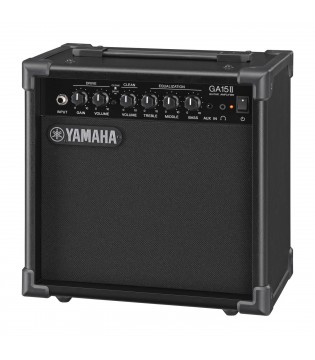 Yamaha GA15 - гитарный комбо, 15 Вт, 1x6,5”, 3-пол. экв., вход AUX,  выход для наушников