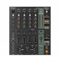 Behringer DJX900USB -микшер DJ, 5-канальный, VCA кроссфейдером, цифровые эффекты,USB/аудио интерфейс