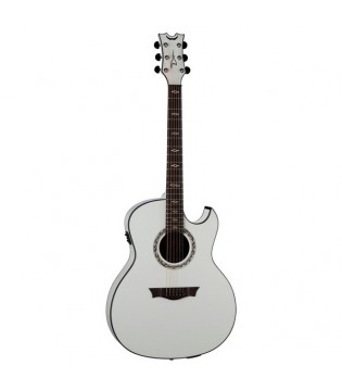 Dean EXULTRA CWH - электроакустическая гитара с подкл. USB, актив.эл,EQ,тюнер,, цвет - белый