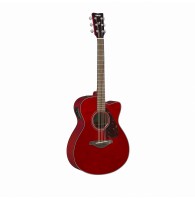 Yamaha FSX800C RR - электроакустическая гитара, цвет: Ruby Red (рубиновый)