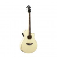 Yamaha APX600VWH - акустическая гитара со звукоснимателем, цвет VINTAGE WHITE