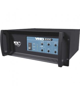 KV2 VHD2000 - усилитель-контроллер трехполосный для серии VHD,2400Вт, встр. кроссовер, лимитер.32кг.