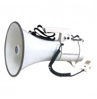 SHOW ER-67S - мегафон 40 вт,  12в, выносной микрофон, сирена,  вес 2.5 кг, алюминий
