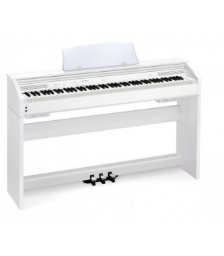 Casio Privia PX-760WE, цифровое фортепиано с подставкой (цвет белый)