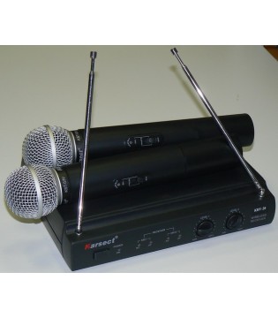 Karsect KRV-20/KST-53V - радиосистема VHF с двумя ручными микрофонами