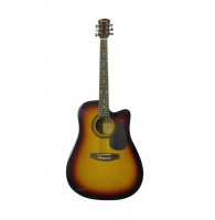 Электроакустическая гитара Cremona D-685CEQ/SB