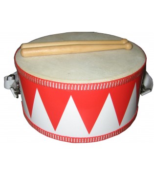 Двусторонний детский барабан на ремне Brahner DP-455