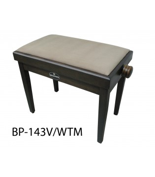 BRAHNER BP-143V/WTM - Банкетка для рояля/пианино, с подъемным механизмом (регулируемая)
