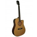 Электроакустическая гитара Woodcraft DW-336CEQ/NA