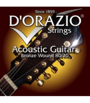 DORAZIO 17 Bronze 80/20 - Струны для 12 стр. акустических  гитар