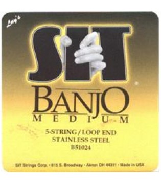 SIT B51024 - Струны для банджо (10-13-15-24w-10)