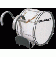 BRAHNER MBD-2211/WH - БАС-барабан (маршевый)  размер 22x11, цвет - БЕЛЫЙ