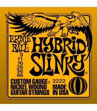 ERNIE BALL 2222 Nickel wound Струны для электрогитары