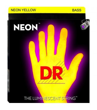 DR NYB5-45 NEON Струны для бас гитар