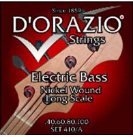 D'ORAZIO 455  (45-65-80-100-130) Nickel wound Струны для бас гитар