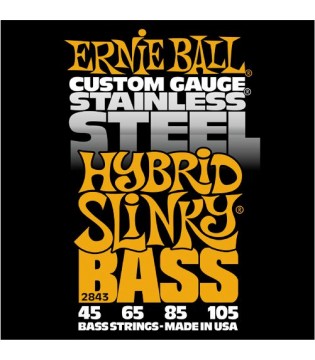 ERNIE BALL 2843 Stainless Steel Струны для  бас гитары