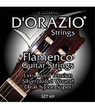 D'ORAZIO 49 Flamenco Струны для классической гитары