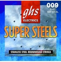 GHS ST-XL Super Steels Струны для электрогитары