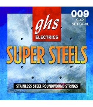 GHS ST-XL Super Steels Струны для электрогитары