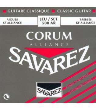 SAVAREZ 500 AR ALLIANCE CORUM ROUGE - Струны для классической гитары