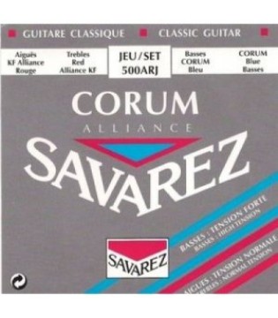 SAVAREZ 500 ARJ ALLIANCE CORUM RED/BLUE - Струны для классической гитары