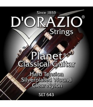 D ORAZIO 643 PLANET - Струны для классической гитары