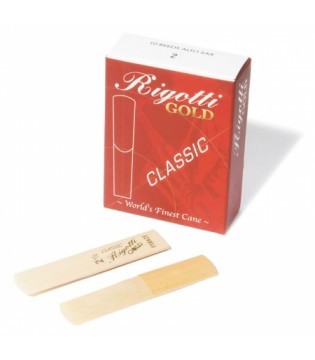 Rigotti/Gold Classic, Трость для саксофона альт, (№2), упаковка 10 штук