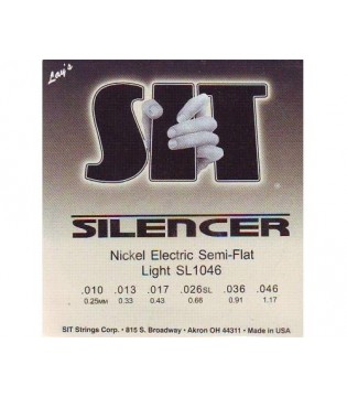 SILENCERS Струны для электрогитары SIT SL1046