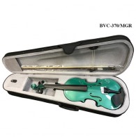 Скрипка BRAHNER  BVC-370/MGR 4/4  окрашенная, цвет - ЗЕЛЁНЫЙ металик
