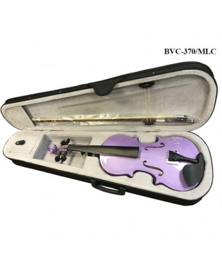 Скрипка BRAHNER  BVC-370/MLC 4/4  окрашенная, цвет - ЛИЛОВЫЙ металик
