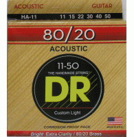 HI-BEAM 80/20 Струны для акустических гитар DR HA-11