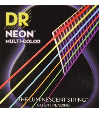 MULTI-Color Струны для акустических гитар DR NMCA-11