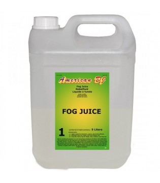 American DJ Fog juice 1 light 5л жидкость для генераторов дыма , легкая