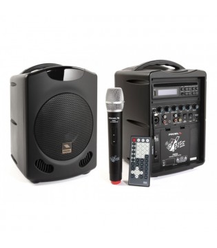 Proel FREE6 - Портативная акустическая система 30 Вт, со встроенным аккумулятором, CD/DVD/MP3, USB