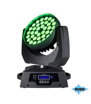 ROSS HIT ZOOM LED RGBW 36x10W Вращающаяся голова светодиодная