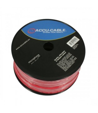 American Dj AC-MC/100R-RD микрофонный кабель 2 х 0.22мм2