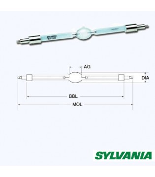 Sylvania BA2500DE(MSI2500) лампа газоразрядная, 2500W
